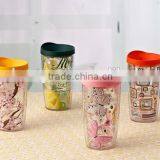 double-layer mug, good thermal insulation