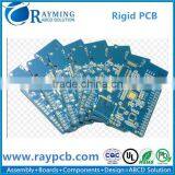 Blue Soldermask Rigid Pcb With Gold Plating