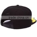 Custom Snapback Brim 6 Panel 3d Embroidery Snapback Hats thumbnail-3