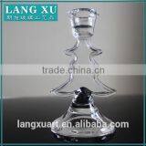 LX-A055 Crystal Glass Christmas Tree Candle Holder for Taper thumbnail-1