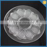 Wholesale Hand Made Round Charger Wedding Glass Plate thumbnail-3