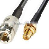 RF Cable Assembly N Female to RP-SMA Female Cable LMR195/RG58 for