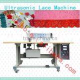 China Ultrasonic Lace Sewing Machine Karl Mayer Raschel Lace Machine