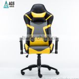 2016 New style and comfortable racing office chair with headrest AGS-6105
