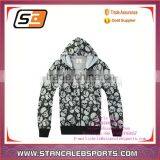 Stan Caleb Sublimation Printing Rib Cuff and Hem Hoody Men's Jacket Customization