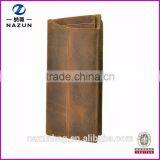 Wholesale High Quality Retro Crazy Horse Leather Business Men's Wallet thumbnail-1
