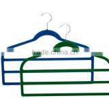 Plastic Velvet Hanger Clothes Hanger ASDF12