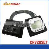 CRV20 Set Solar Charging Controller Regulator for Dual/two Battery for Caravan Motorhome Accept Paypal thumbnail-1