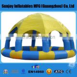 2016 Hot Sale 0.9mm pvc Inflatable Swimming Pool Cover Tent