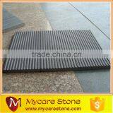 Natural Dark Grey Basalt Floor and Wall Tile Polished Dsurface thumbnail-6