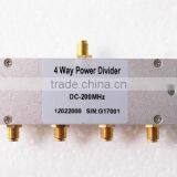 DC-200MHz 4way Power Divider Splitter for AM/FM