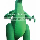 Giant Inflatable Green Dinosaur Model for Advertising Decoration