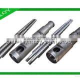 65/132 Conical Twin Barrel and Screw for Jwell Conical Screw Extruder thumbnail-1