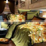 2015 New 3D bedding set animals and flower ,bed linen,bedding-set,family set 4 pcs