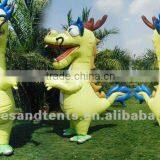 Inflatable Dragon Costume, Dinosaur Mascot Balloon F6027 thumbnail-1