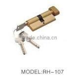 brass euro profile lock cylinder with high quality