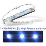 High power led rigid strips with lens SMD2835 DC24V led rigid bar