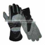 UEI-21008 black/grey Go kart gloves, Karting gloves, Kart racing gloves, kart sports gloves, kart gloves