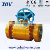 4 Inch Class1500 Forged Steel Trunnion Ball Valve , 2500lb Ball Valve thumbnail-1