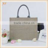 2015 New Design Jute Shopping Bag With Lace Cover thumbnail-5