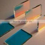 Dia25.4X2mm 180-480nm Color Glass Absorptive Longpass Filter