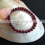 2015 New Fashion High Quality Natural Garnet Beads Bracelet For Women thumbnail-5