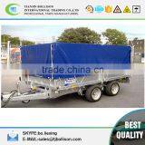 Small and Large Truck Trailers Cover Tarps, PVC Trailer Tarp 6' x 8' Transport Cover