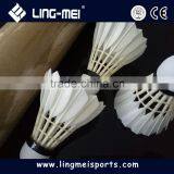 Lower Price Oem Badminton Goose Feather Shuttlecocks Supplier thumbnail-3