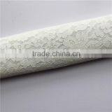 Cotton Nylon Swiss Guipure Lace Composite With 3d Air Mesh Fabric for Winter Cloth/apparel thumbnail-3