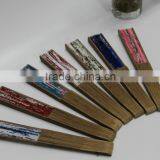 High Quality Bamboo Silk Fan Craft Fan Lady Hand Fan thumbnail-6