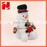 Fashional Style Soft Music Shaped Wholesale Mini Plush Snowman
