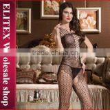 Wholesale Black Crochet Fashion Woman Sexy Lingerie Hot Full Body Stocking thumbnail-2