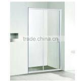 6mm Clear Safety Tempered Glass Shower Door With Aluminum Profile