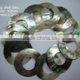 Black Lipped Mother of Pearl (MOP) Shell Rings