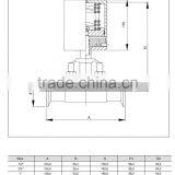 Stainless Steal Pneumatic Diaphragm Valves, Pneumatic Diaphragm Valve/Sanitary Manual Pneumatic Diaphragm Valve thumbnail-6