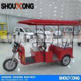 650W Electric Taxi Tricycle Rickshaw for 4 People Cargo Trike thumbnail-1