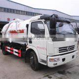 Dongfeng Mini 5cbm Sewage Suction Tanker Truck thumbnail-2