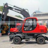Small Wheel Excavator JYL608 thumbnail-1
