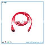Color Cords Red CPU/PDU Power Cord - C14 to C13 - 10 Amp thumbnail-1