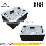 2 Persons Whirlpool Spa Outdoor Balboa System Hot Tubs Freestanding Spa Bathtubs for Garden thumbnail-6