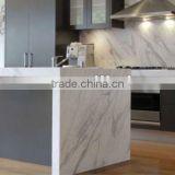 Volaka white marble countertops