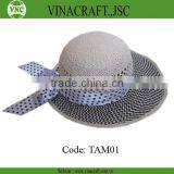 Wholesale Straw Hats Lady Paper Hat thumbnail-1
