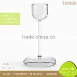 Different Designed Clear Glass Candlesticks Holder thumbnail-1
