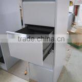 Steel Metal 4 Drawer Vertical Filing Cabinet File Box A4 Hanging Cabinet thumbnail-2