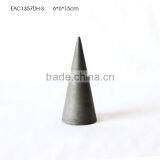 Concrete New Material Indoor Christmas Home Decoration Cone Shape Figurine Crafts thumbnail-2