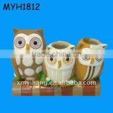 Owl Bathroom Cartoon Animal Toothbrush Holder thumbnail-1