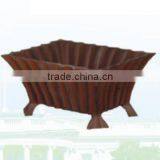 Factory Supply Cast Iron Small Decorative Flower Pot thumbnail-1