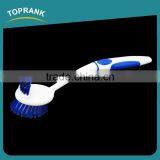 Toprank Popular Cheap Price Kitchen Cleaning Long Handle Oil Pan Dish Scrub Cleaning Brush thumbnail-4