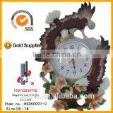 18 Inch Hot Sales Resin Clock 3d Last Supper Carving Wall Art Hanging Decoration thumbnail-6