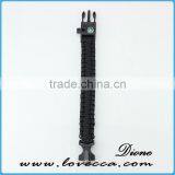 Letters Woven Paracord Bracelet, Thin Paracord Bracelet Custom Logo thumbnail-4